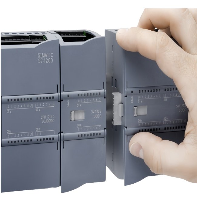 plc control cabinet S7-1200 relay CPU1212C ACDCRLY8 input 6 output integrated 2AIES7212-1BE40-0XB0plc controller