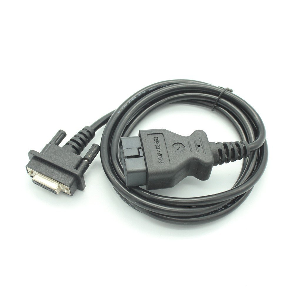 Car OBD 2 Main Cable for VCM Main Line F-00K-108-663 F00K108663 Ford VCIII VCM2 Part Number 164-R9801 Replacement Work