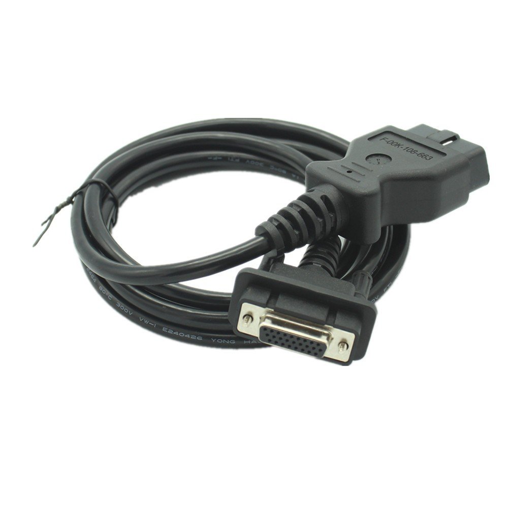 Car OBD 2 Main Cable for VCM Main Line F-00K-108-663 F00K108663 Ford VCIII VCM2 Part Number 164-R9801 Replacement Work