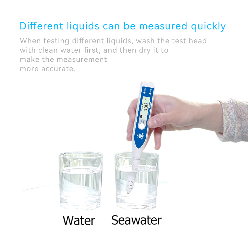 Seawater Salinity Meter High-quality Salinity Meter For various Water Quality Testing Salt Tester Marine salinity meter