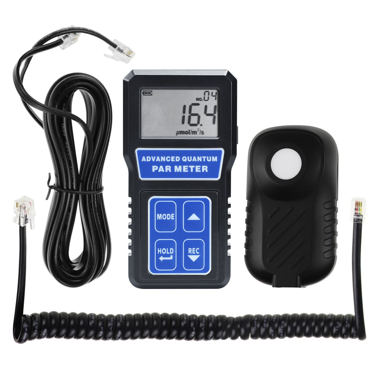 Handheld Par Meter PPFD Tester Up to 3999umol/(m2s) Measurement For for Green House and Led Grow Lights (OEM Packaging Available