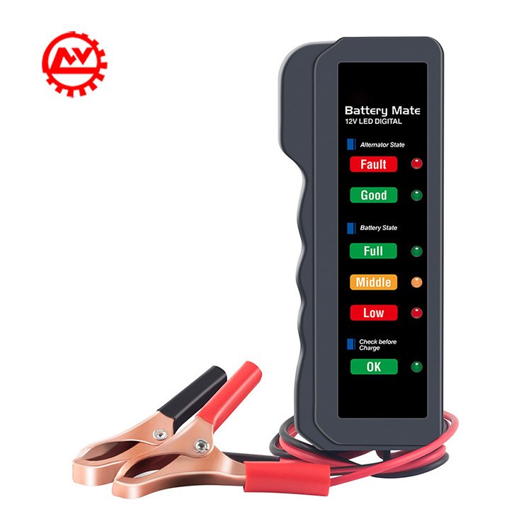 Lithium Lead Acid Battery Charging Starting Capacity Function Overload Test 12V Auto Battery Tester