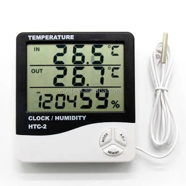 Hot Sale Indoor Outdoor Humidity and Temperature Meter Controller