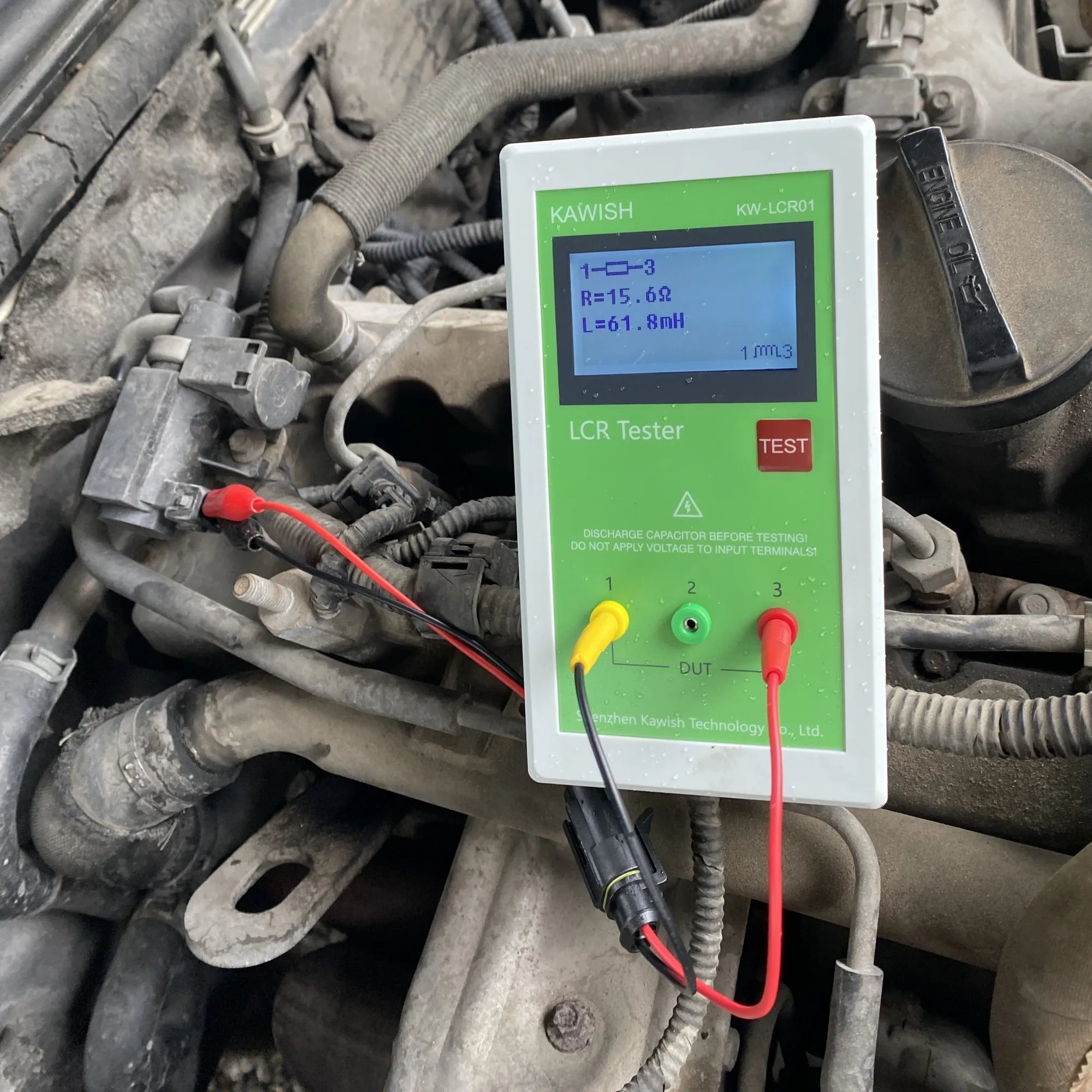 In-built Battery LCR01 TL-200 TR LCR ESR Resistance Capacitance Inductance Tester Diesel Common Rail Piezo LCR Injectors Tester