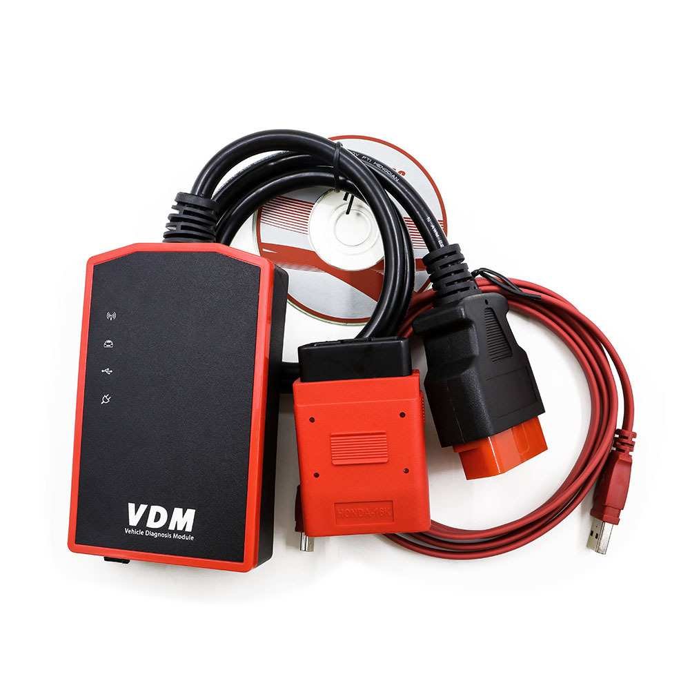 VDM2 Diagnostic Tool Code Reader Support Multi-Language Free Update WiFi UCANDA WiFi UCANDAS VDM Full System Automotive Scanner
