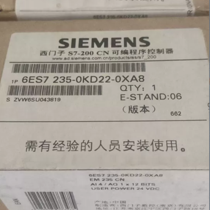 SIMATIC S7-200 Analog I/O EM 235 Analog Modules 6ES7235-0KD22-0XA0