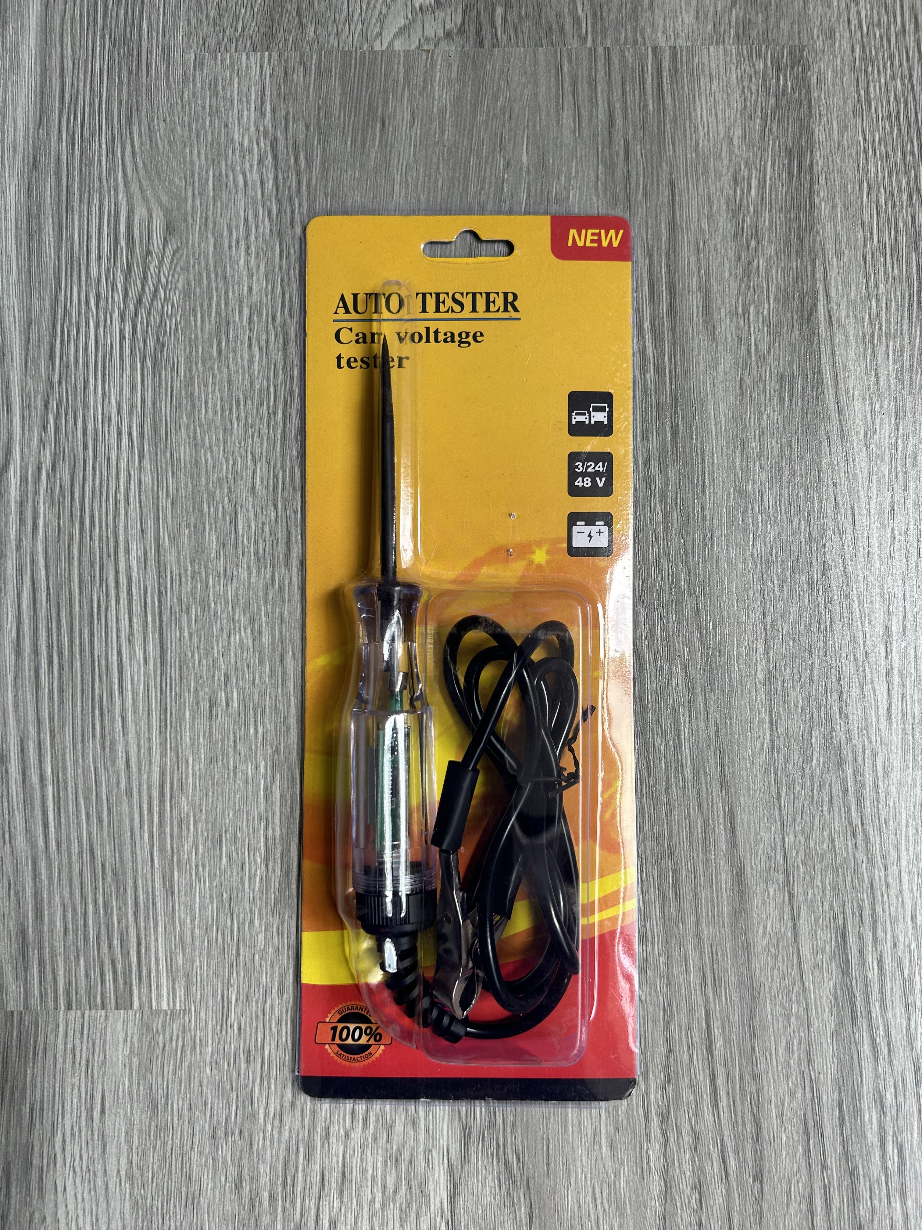 DC 5-90V Car Truck Voltage Circuit Tester Digital Display Long Probe Pen Light Bulb Automobile Diagnostic Tools Auto Repair