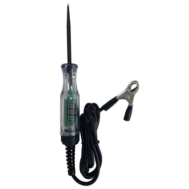 DC 5-90V Car Truck Voltage Circuit Tester Digital Display Long Probe Pen Light Bulb Automobile Diagnostic Tools Auto Repair