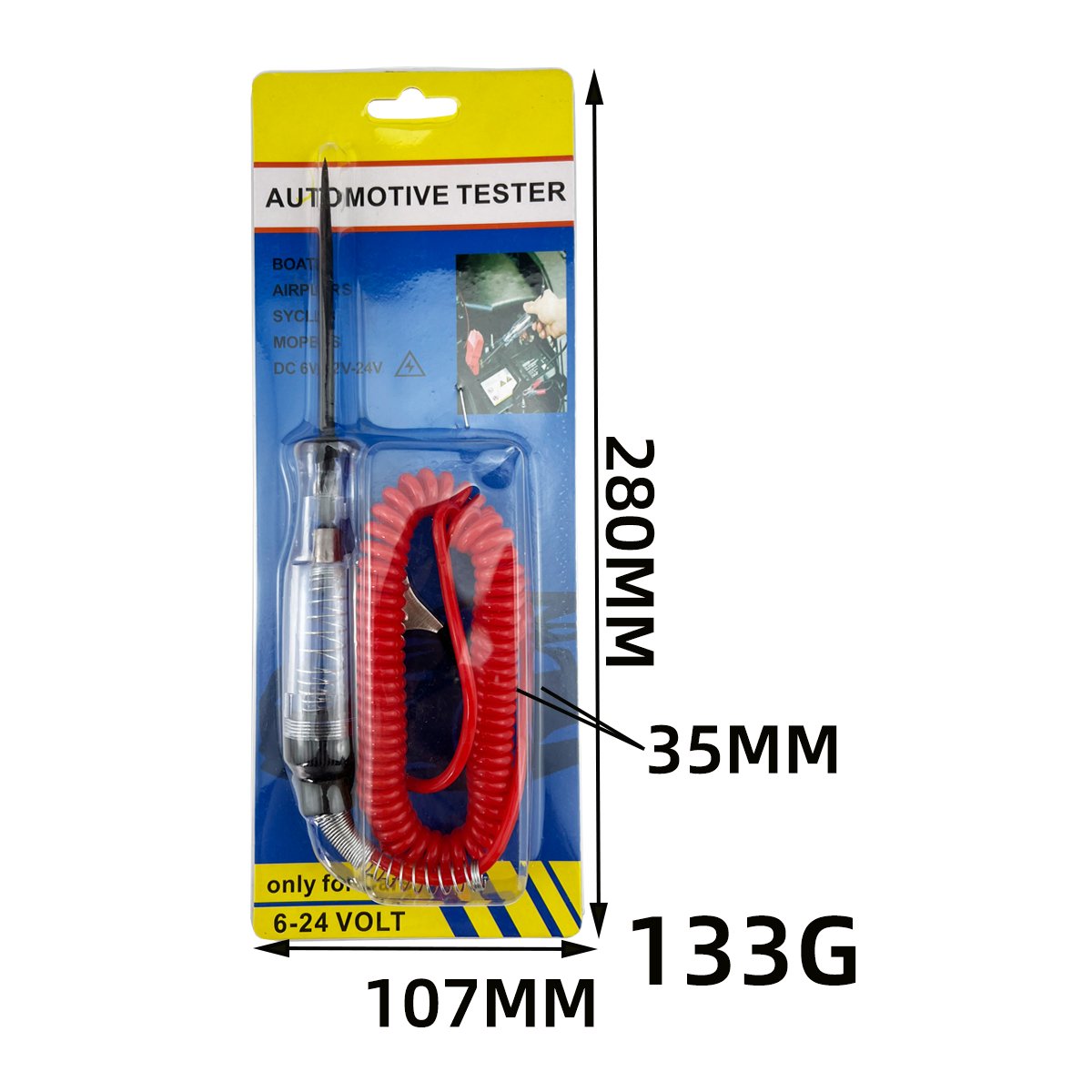 Wholesale Car Battery Tester Automotive Tester DC 6V-12V-24V