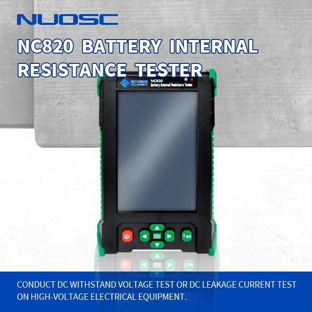 NUOSC Electronic Power Battery Internal Resistance Tester with 1 Year Warranty