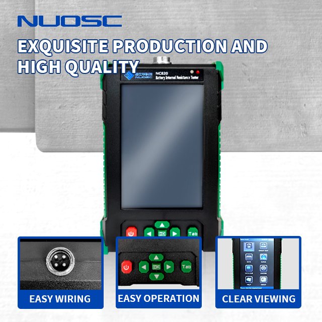 NUOSC Electronic Power Battery Internal Resistance Tester with 1 Year Warranty