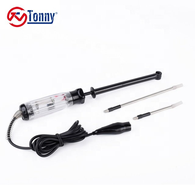 CE Certified 6V-12V Circuit Tester Retractable Wire Spark with Durable Plastic Material a & B Models for Diagnostic Tools