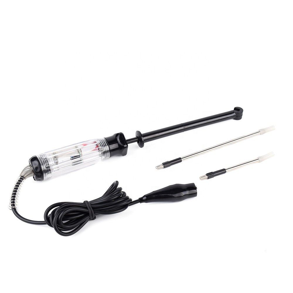 CE Certified 6V-12V Circuit Tester Retractable Wire Spark with Durable Plastic Material a & B Models for Diagnostic Tools