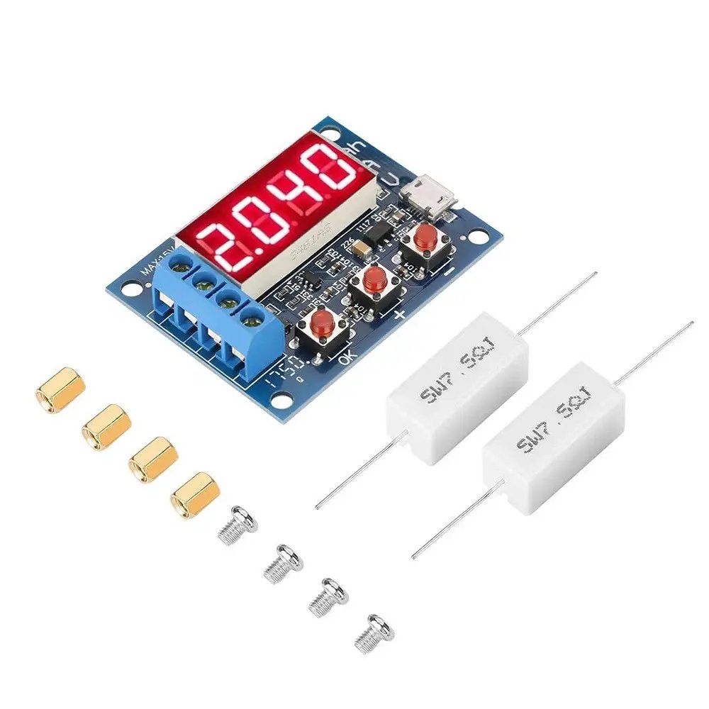 ZB2L3 Battery Capacity Tester External Load Discharge 1.2-12V Battery 18650 Capacity Test