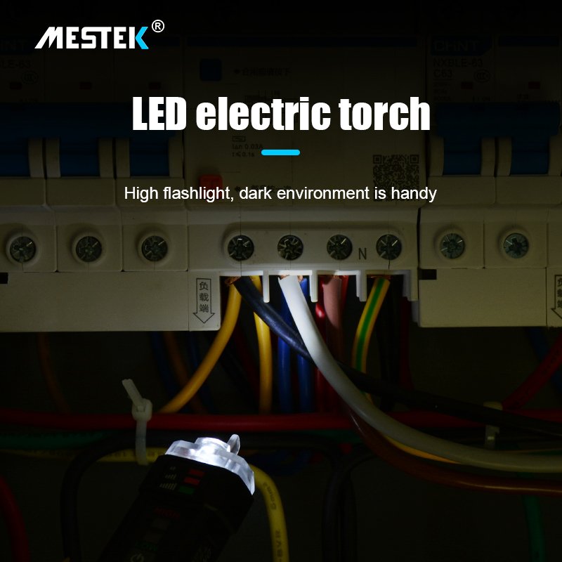 Mestek Professional AC20 Pen Type Non-contac Voltage Tester Intelligent Induction High Precision AC20 Voltage Sensor Tester Pen