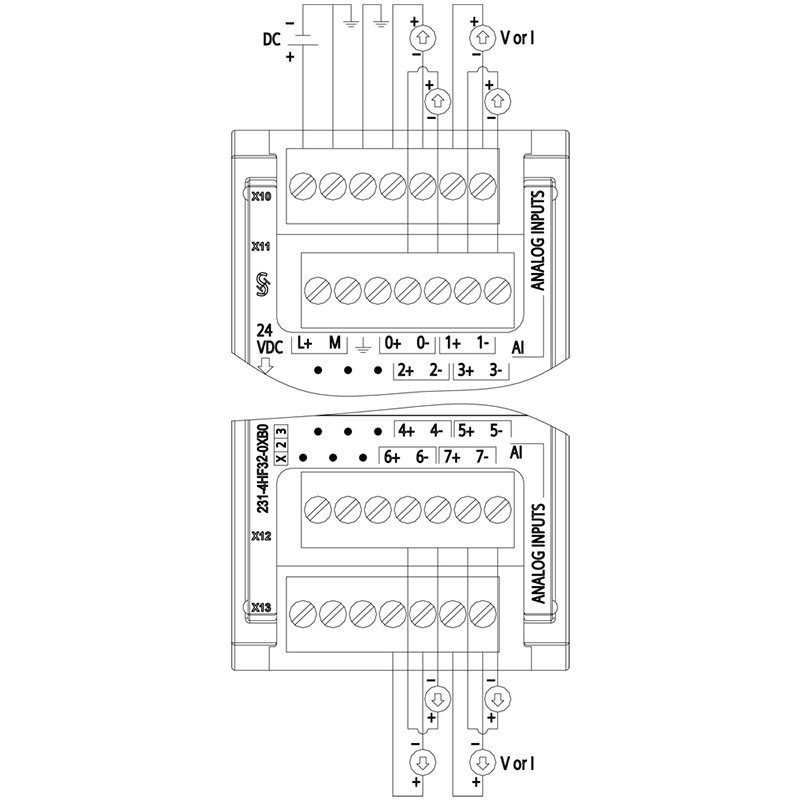 6ES7231-4HF32-0XB0 S7-1200 SM1231 Analog Input Module for PLC PAC & Dedicated Controllers