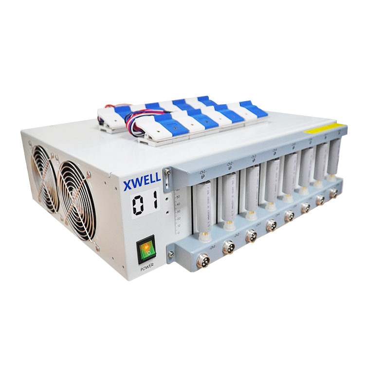 5V 6A 8 Channel Cell Charge And Discharge Capacity Grading Machine Tester Battery Grading Machine Capacity Tester