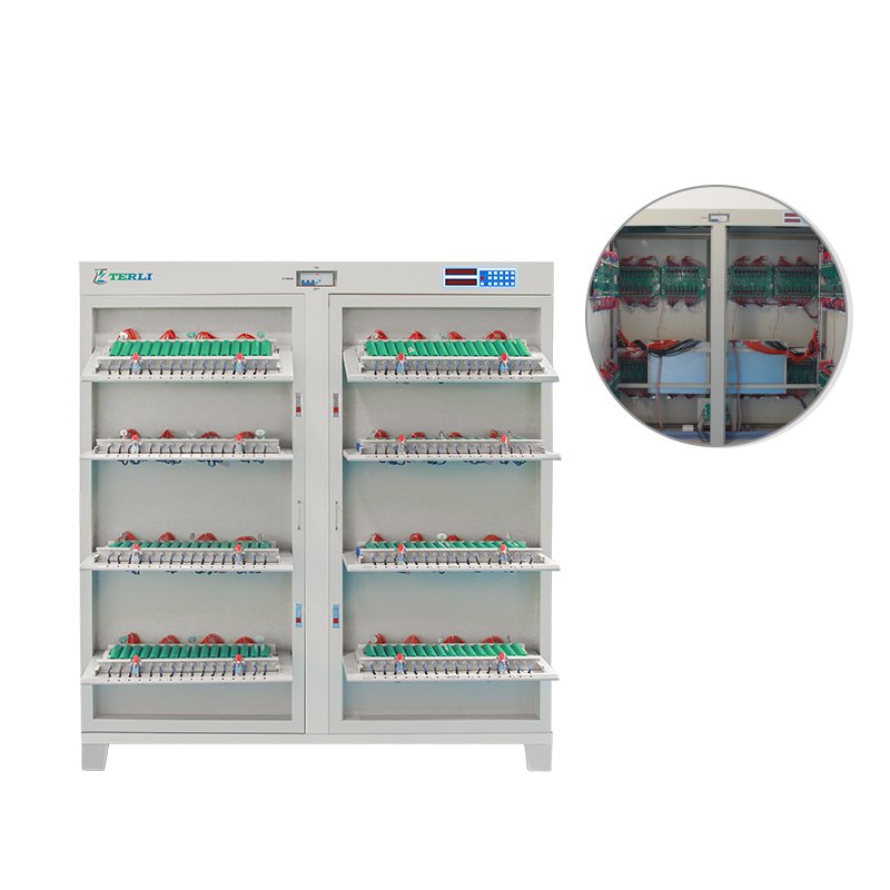 256 Channel 5V 10A Cylindrical Battery Cell Charge Discharge Capacity Tester Battery Grading Testing Equipment