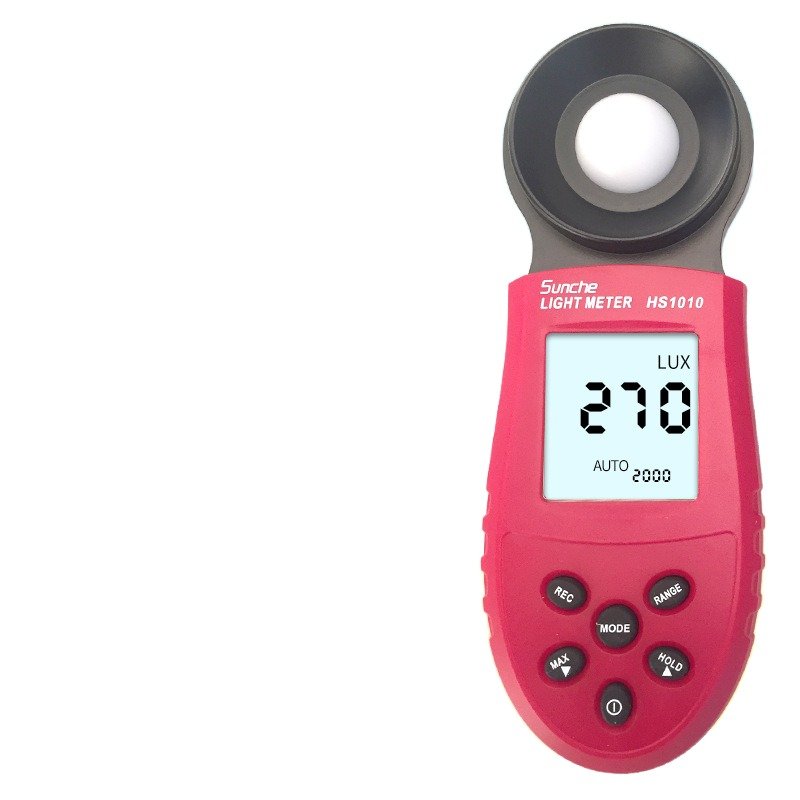 HS1010 integrated automatic range digital display electronic photometer handheld light meter wholesale illumination photometer