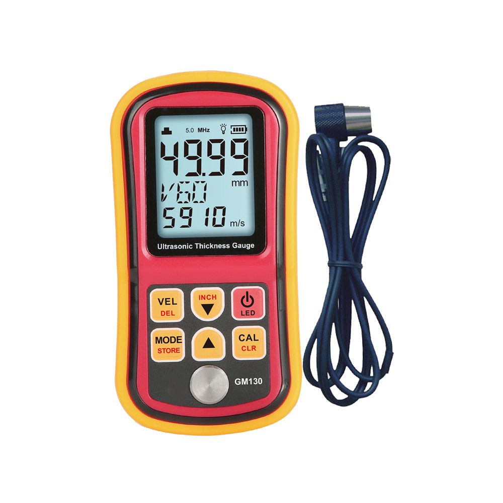 NADE GM130 Ultrasonic Thickness Gauge the thickness tester with 1.00-300.00mm ultrasonic thickness measurement