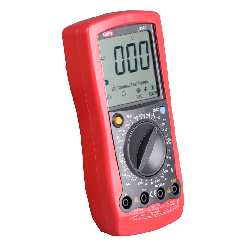 UNI-T UT58A UT58B UT58C UT58D UT58E General Digital Multimeter 2000 display count 20A AC/DC current measurement DC 1000V