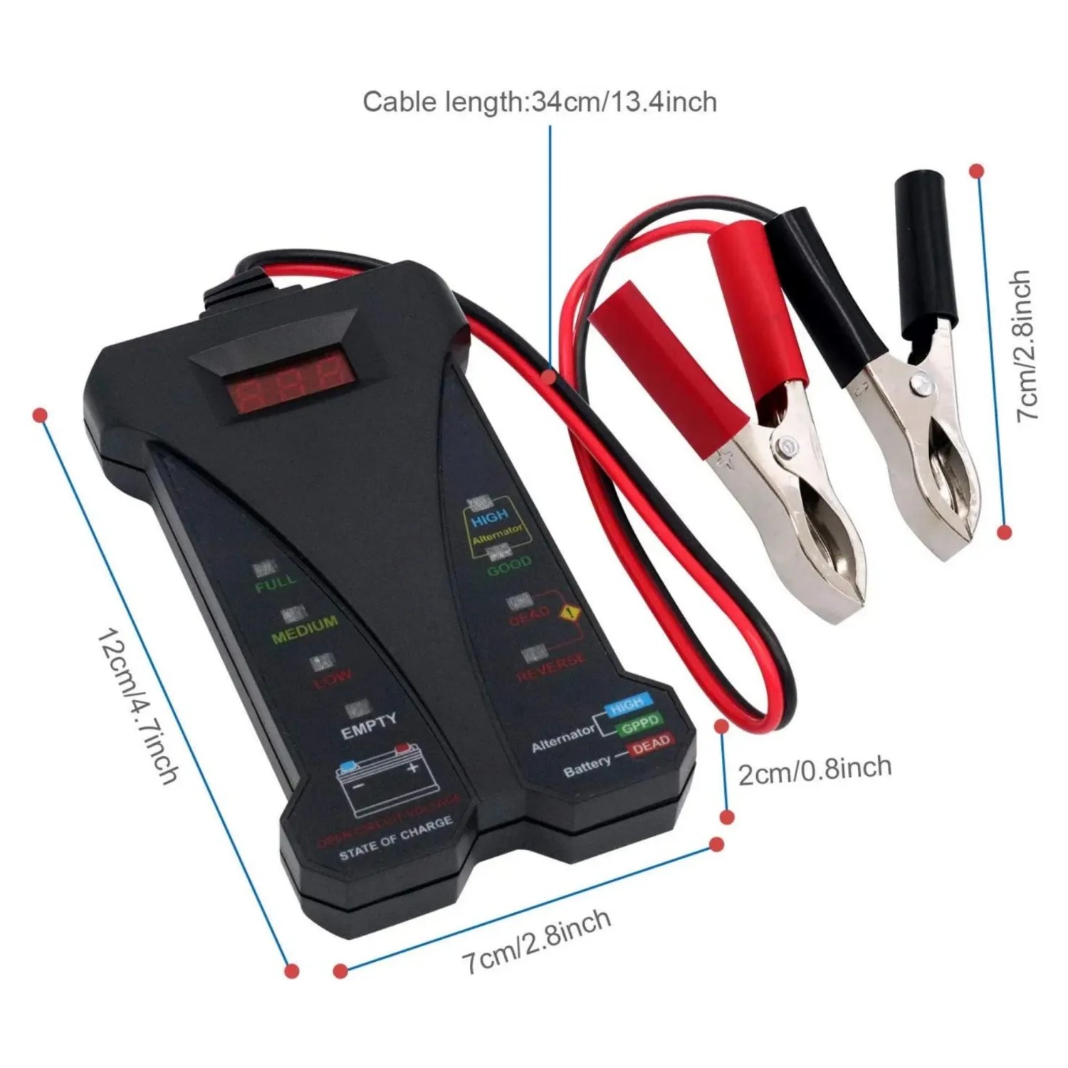 Jfind Analyzer Automobile Battery Repair Charging System CNBJ-805A 12V Battery Tester