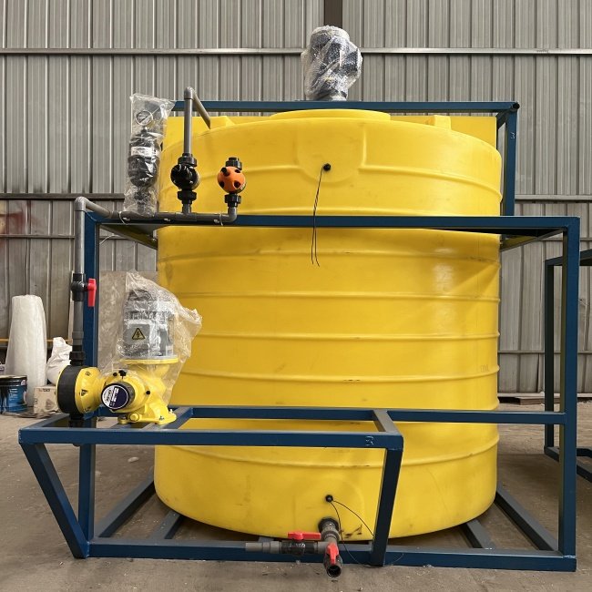 Wholesale Big Capacity Chemical Dosing Machine High Quality Wastewater treatment PAC PAM NaOH Automatic Dosing Equipment Machine