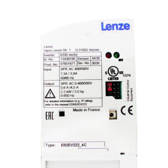 Original PLC 8200 VECTOR E82EV222K4C Frequency Inverter 2.2kW 13436195 best price