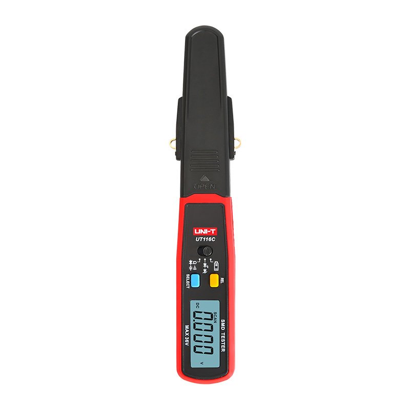 UNI-T UT116C Digital Smart SMD Tester Intelligent Diode Continuity Resistor Capacitor LED Battery Test Mini Multi Tester