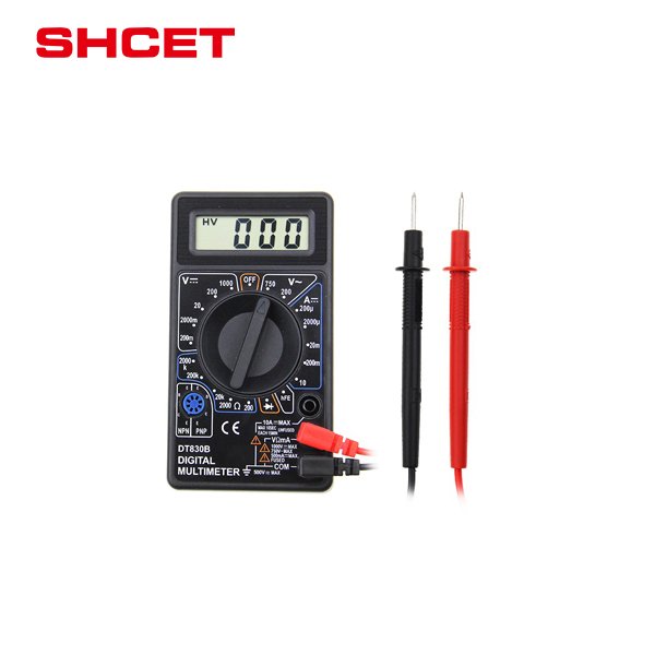 best digital smart analog lcd display for electrical digital multimeter a830l manual tester 1000v with oscilloscope from SHCET