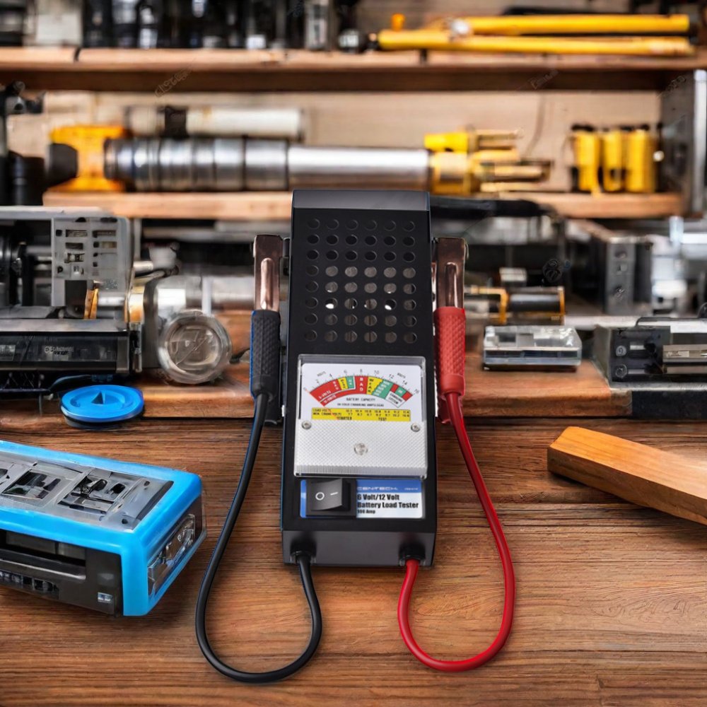 12V Battery Load Tester 6V/12V Capacity Tester Detects Voltage and Battery Performance Parameters