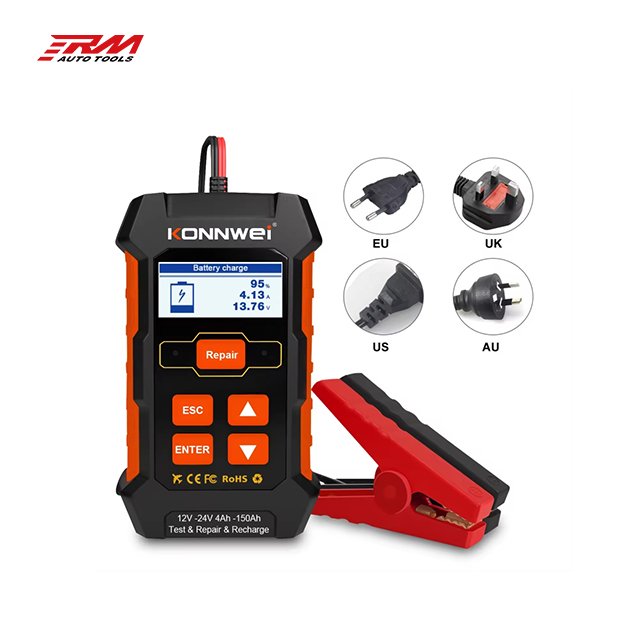 RM 12v 24v car battery tester charger repair tools vehicle equipment kw520