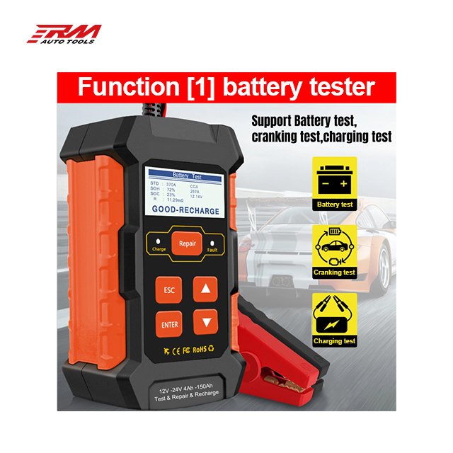 RM 12v 24v car battery tester charger repair tools vehicle equipment kw520