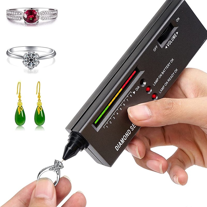 Factory Price Diamond Selector ii True And Fake Diamond Tester Black High Accuracy Diamond Tester Pen Machine