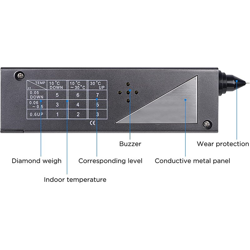 Factory Price Diamond Selector ii True And Fake Diamond Tester Black High Accuracy Diamond Tester Pen Machine