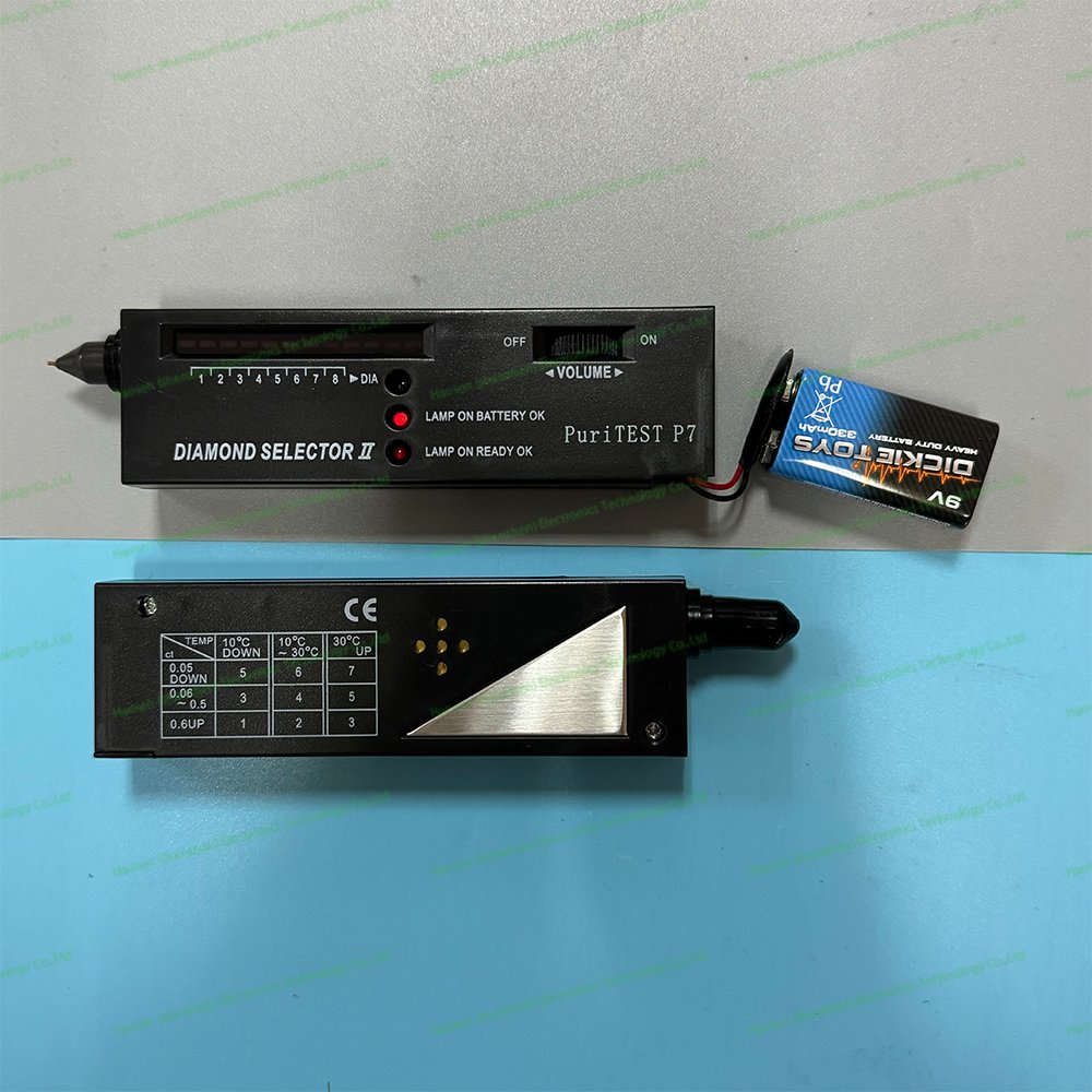 Factory Price Diamond Selector ii True And Fake Diamond Tester Black High Accuracy Diamond Tester Pen Machine