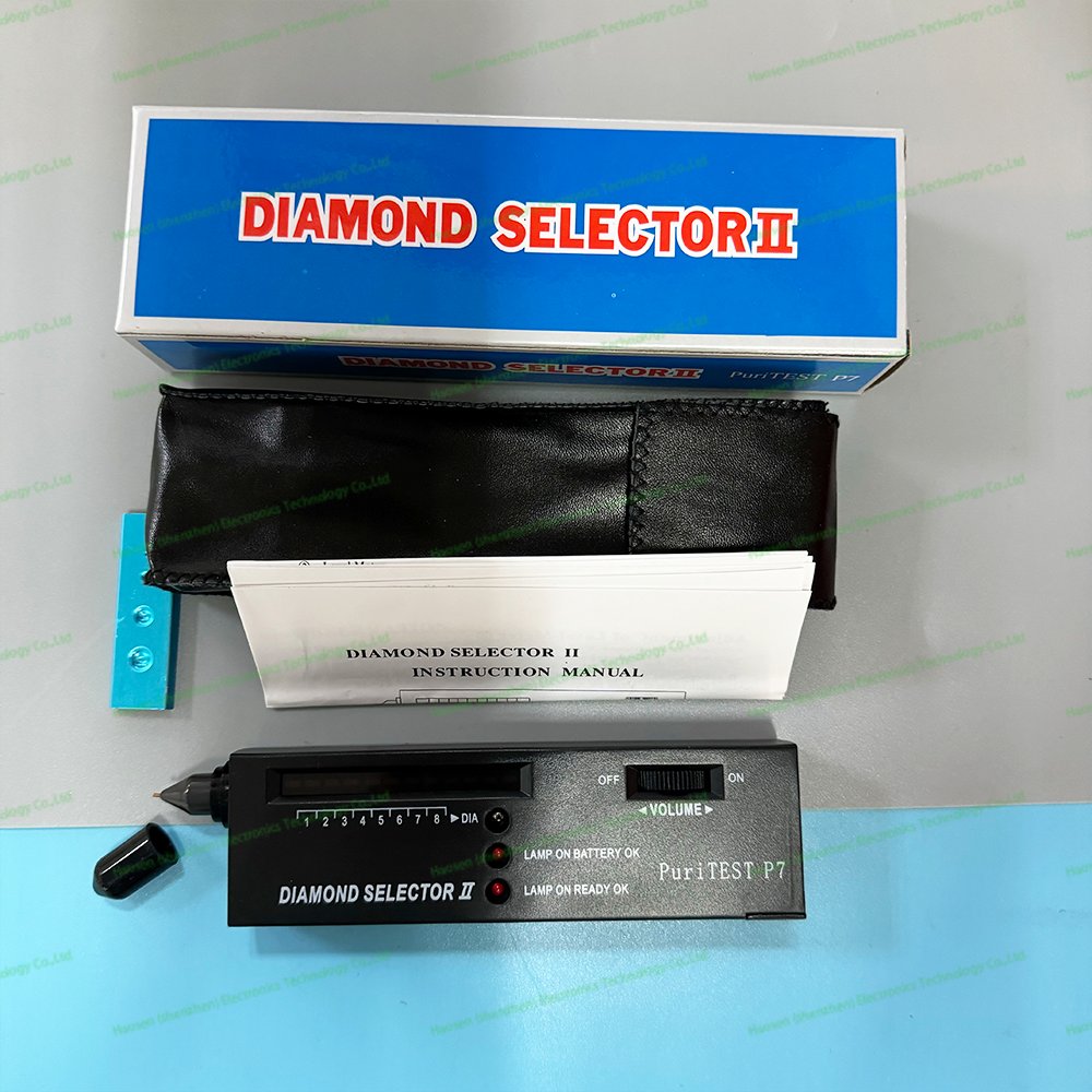 Factory Price Diamond Selector ii True And Fake Diamond Tester Black High Accuracy Diamond Tester Pen Machine