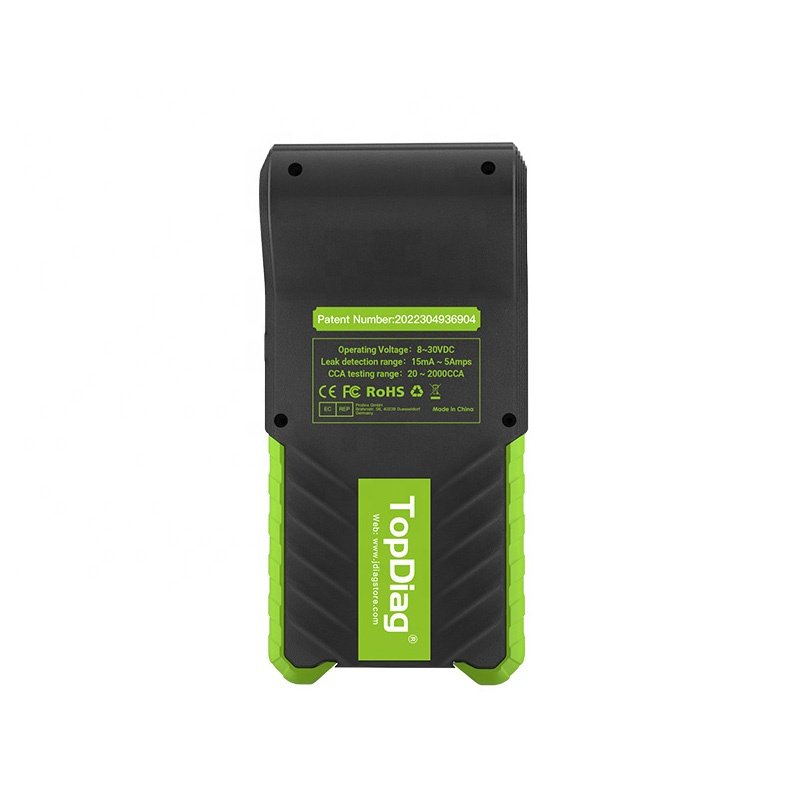 New TopDiag BT500 12V 24V Automotive Battery Tester 20-2000CCA Analyzer Vehicle Tool With Thermal Printer PK TOPDON BT600