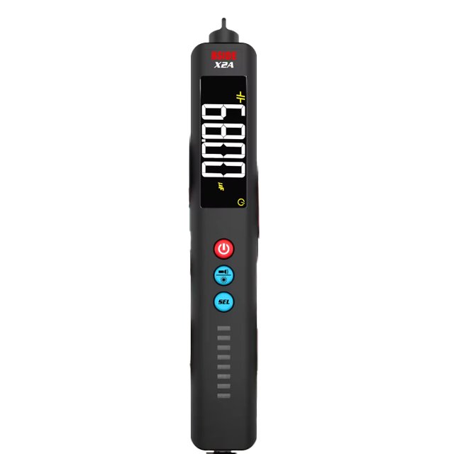 BSIDE X2A Smart Digital Multimeter Laser indication Non-Contact Voltage Tester Auto Range AC DC Current Voltage Detector Pen