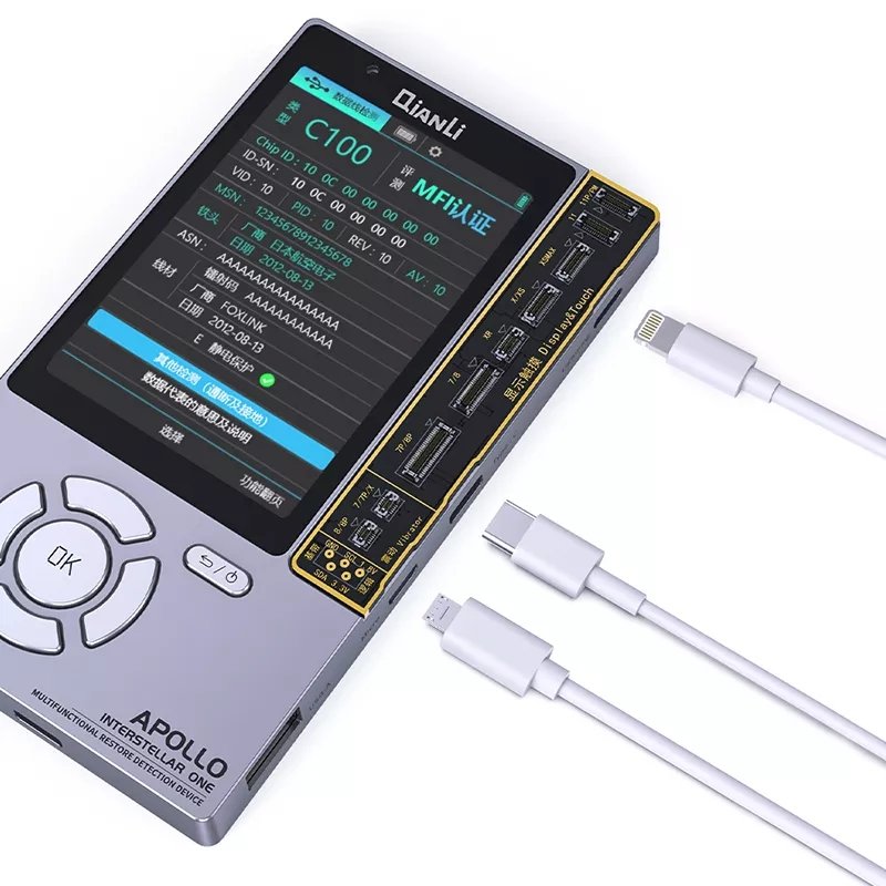 Qianli Apollo Battery Repair Board and Flex for Battery Health Data Cycles Number Modify For iPhone 12mini 11 12 Pro MAX