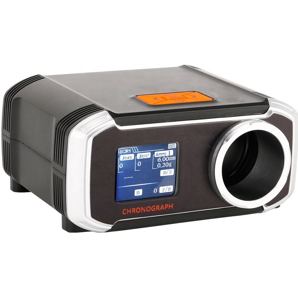 Shooting Speed Chronograph Tester LCD Screen Tachymeter Blue teeth Connection Safe Toy Gun Accessory with Tripod