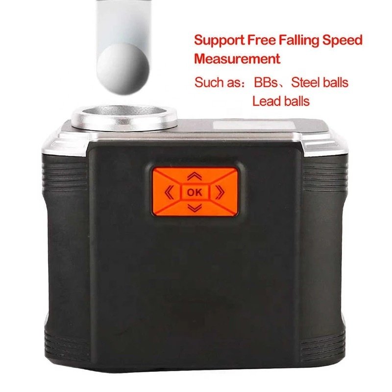 Shooting Speed Chronograph Tester LCD Screen Tachymeter Blue teeth Connection Safe Toy Gun Accessory with Tripod