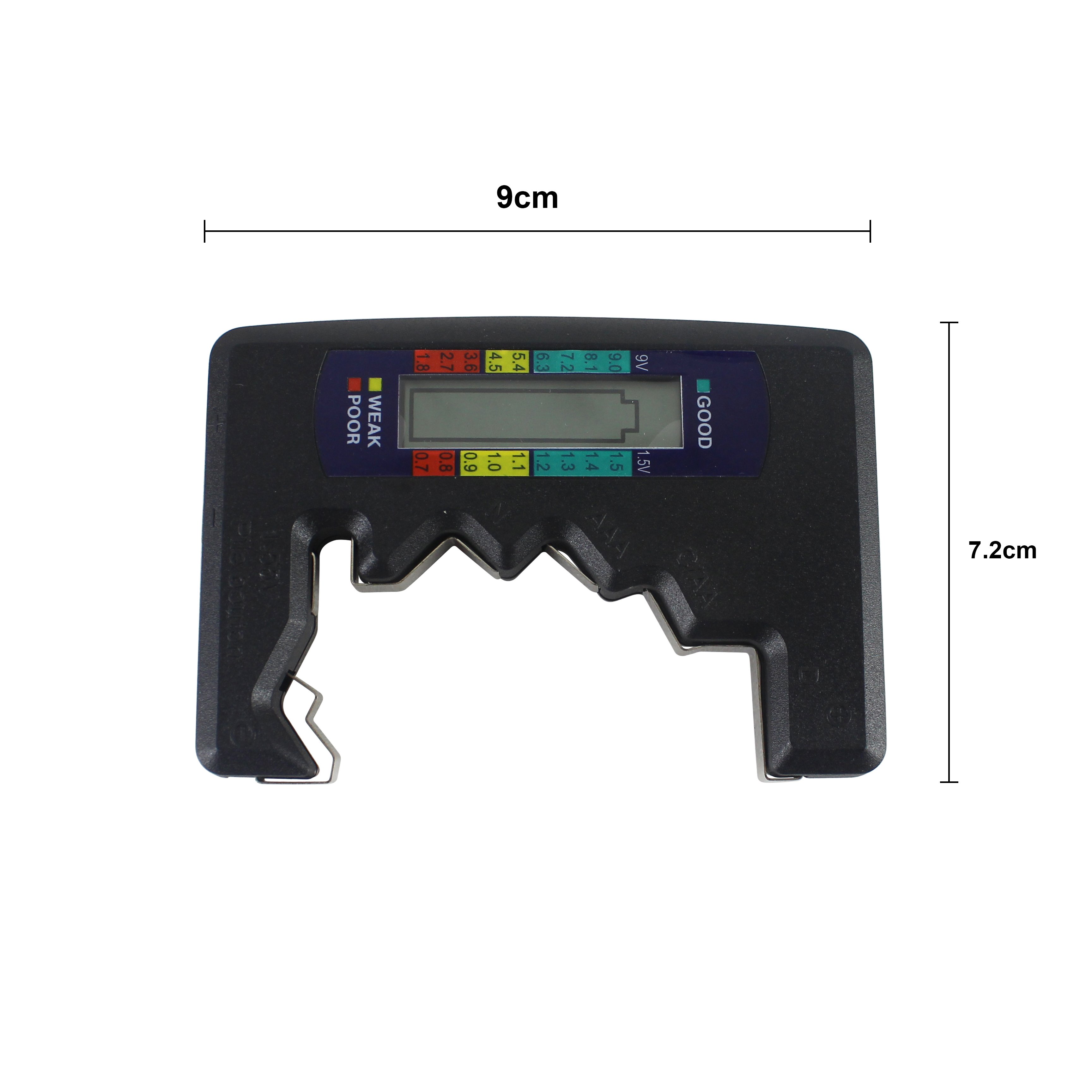 Universal Battery Tester LCD Digital Battery Capacity Tester C D N AA AAA 9V 1.5V Battery Detector Capacitance Diagnostic Tool