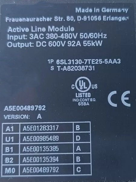 New CPU with Original and One-Year Warranty Negotiated Price Model 6SL3130-7TE25-5AA3 in Stock