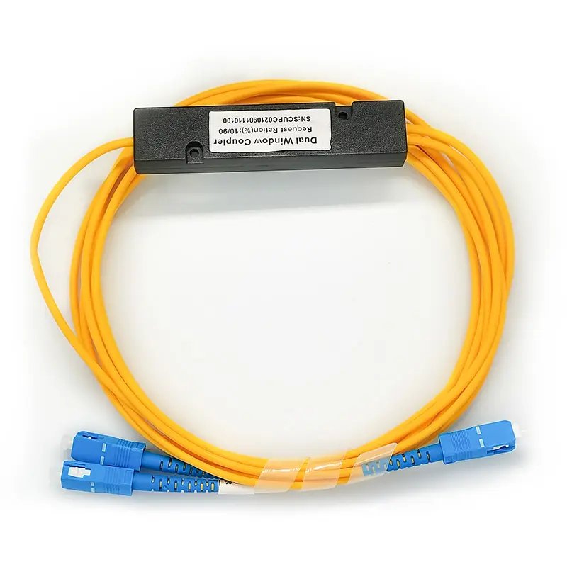 ABS Box 1x2 PLC Splitter SC UPC Optical Fiber PLC Splitter Fiber Optic Splitter SC/UPC