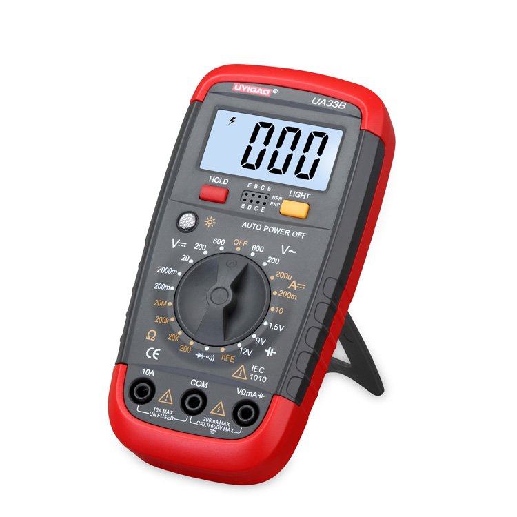Best price 1.5V 9V 12V voltage batteries tester Digital Multimeter battery tester