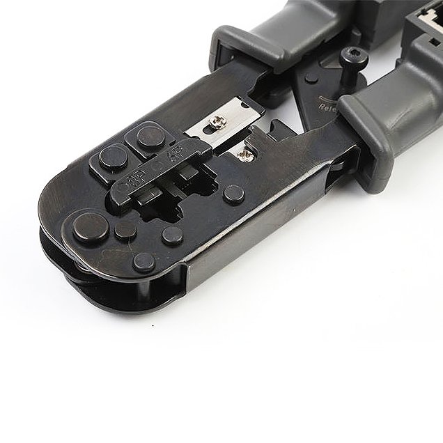 multi-functional rj45 rj12 rj11 rj9 network crimping plier 4P 8P 6P crimping tool with lan cable tester tool