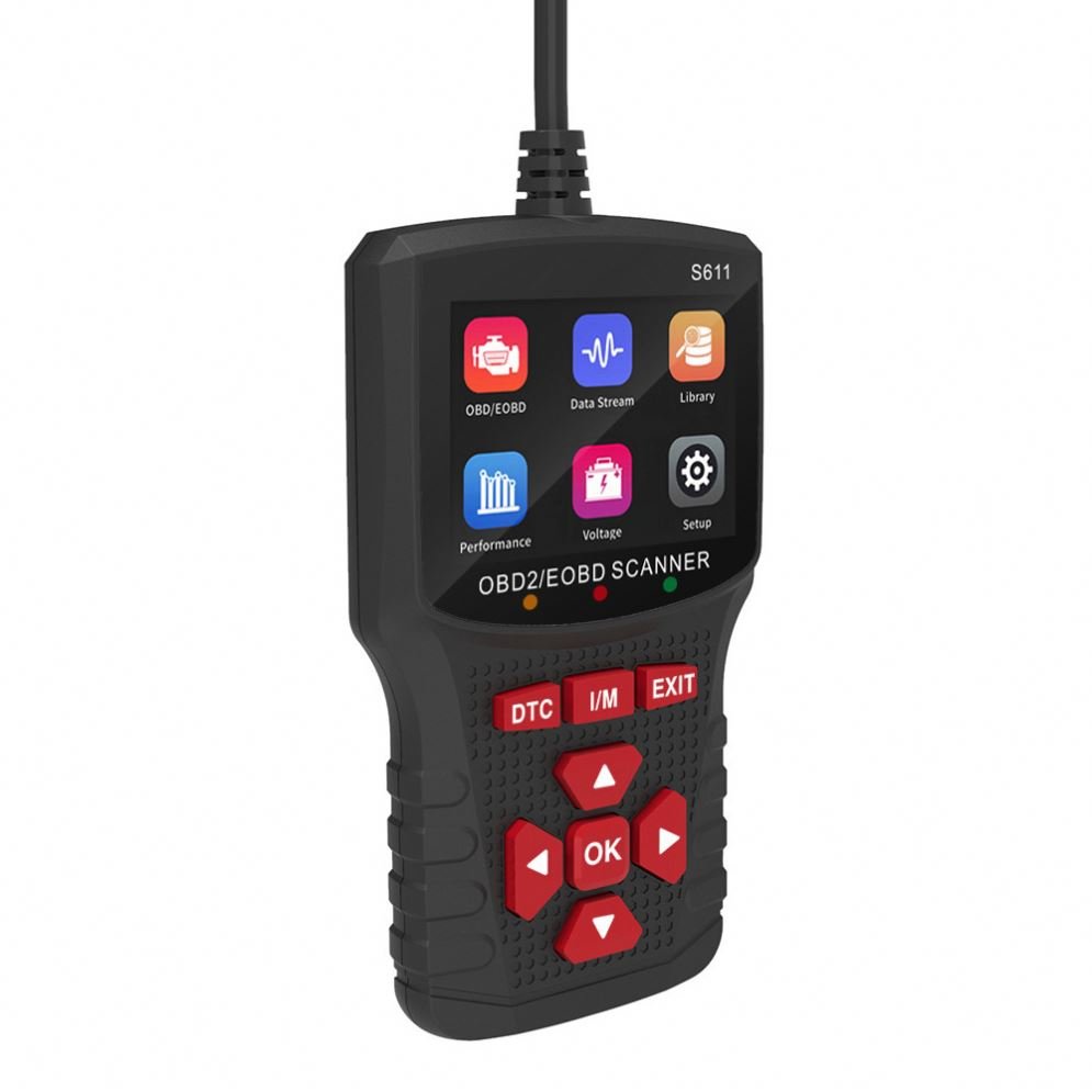 obd car engine fault detector elm327 car code reader S611 multi-function diagnosis equipment