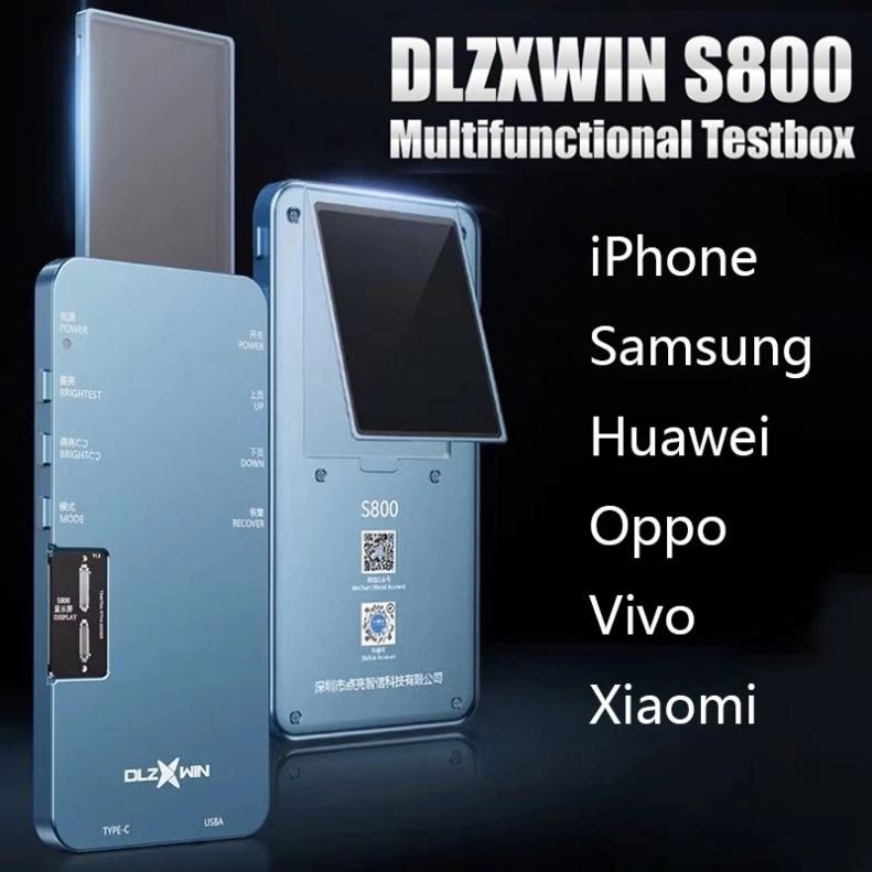 S800 LCD Touch Screen tester Screen Tester For 14 Display Touch Testing Tool Box Tester Machine For Mobile Phone Repair Tool