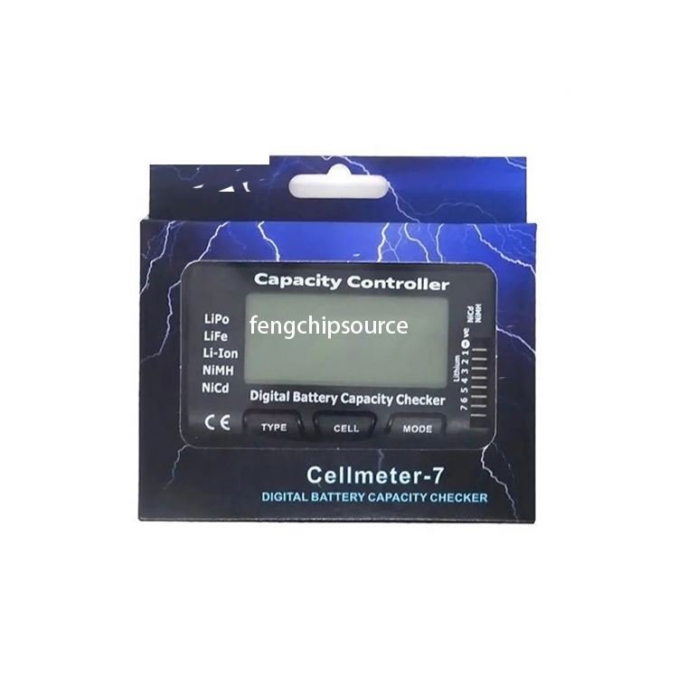 Cellmeter7 Battery Indicator BB Ringing Nickel Hydrogen Nickel Cadmium Lithium Battery Pack Precision Voltage Voltage Tester